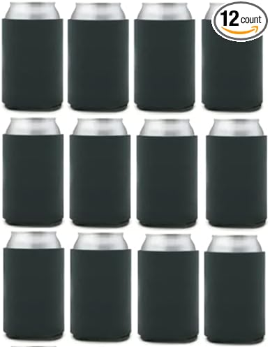 Can Cooler Sleeves Blank Poly Foam