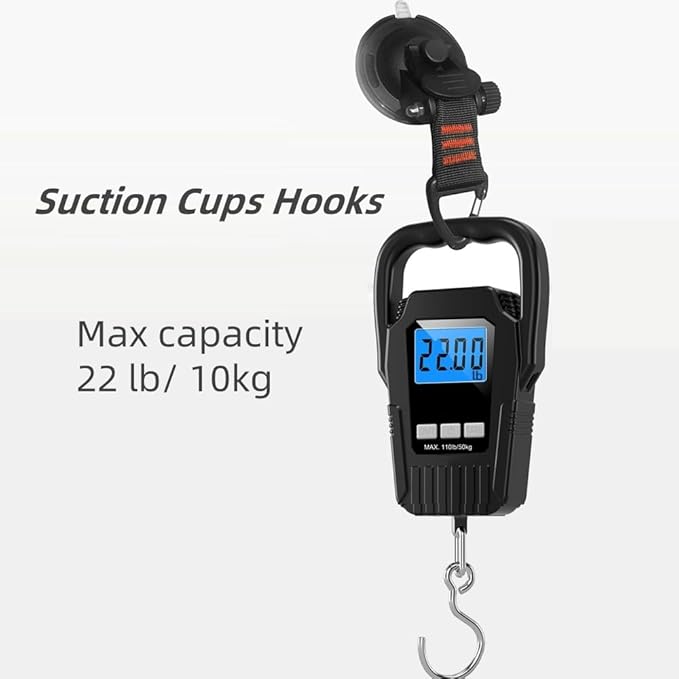 Suction Cups Hooks,Heavy Duty 2 Pieces with Rotatable Hooks Tie Down Suction Cup Camper Accessories with Viscous Silicone Strong Power for Car Boat Awning Camping Trap.(2 pcs Black)