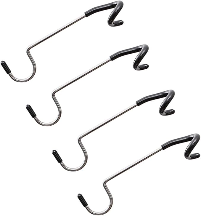BESPORTBLE 4pcs Tent Light Camping Hanger S Shape Lamp Hanger Versatile Light Pole Hooks for Outdoor Yard Tent Travel