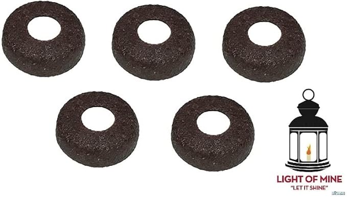 Light of Mine | Replacement Leather Washers for Coleman Lanterns, Pack of 5