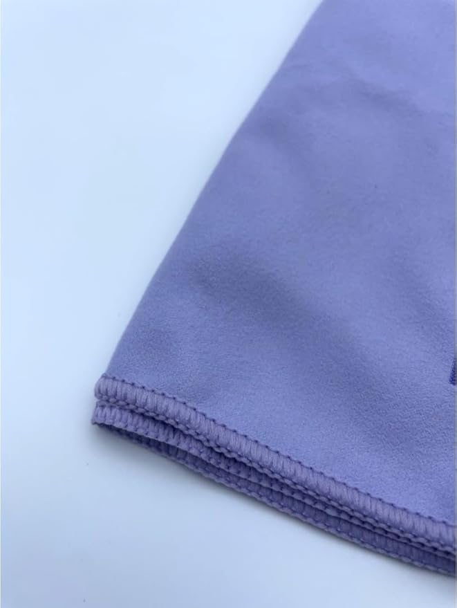 Quick-Drying Towels, 3 Colors, Large Microfiber Cleaning Cloth (purple)