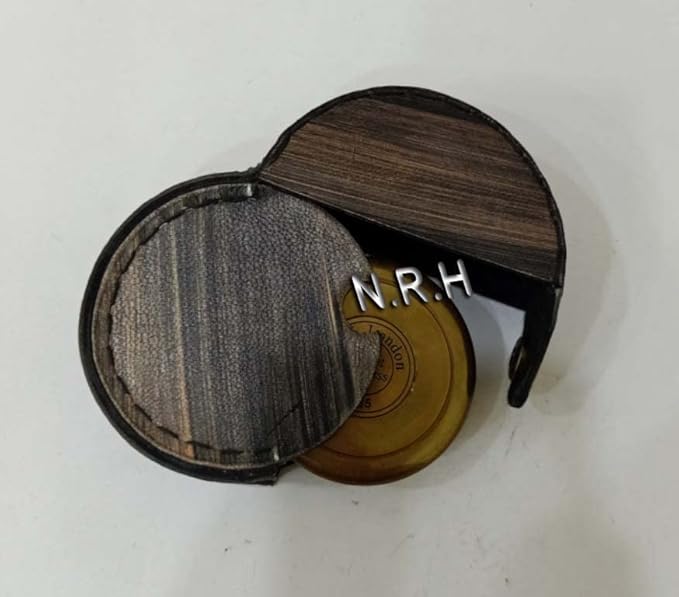 Compass | Gift for Husband | Custom Engraved Compass with Leather Case Compass for Wife | Personalized Gift for mom
