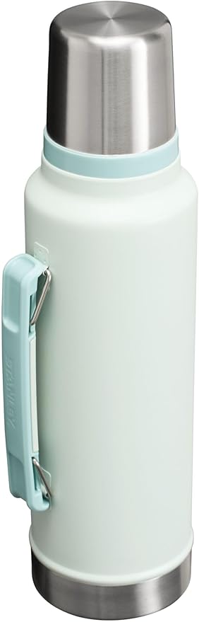 Stanley Classic Legendary Vacuum Bottle 1.5 qt | Wide Mouth with Leakproof Cup Lid | Keep Drinks Hot or Cold | Packable for Travel | Insulated Stainless Steel Thermos | BPA-Free | Mist