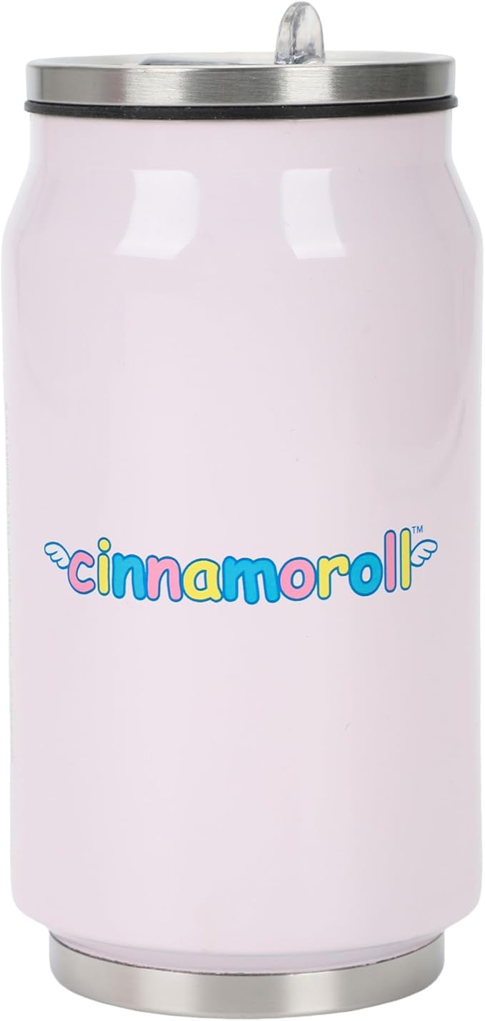Bioworld Cinnamoroll 10 Oz Stainless Steel Travel Soda Can