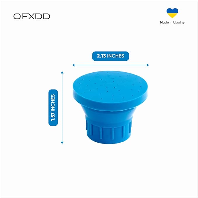 7 Pcs Bottle Top Waterers - Portable Dog Shower Outdoor - Bottle Cap Sprinkler - Bottle Shower Head for Road, Travel, Camping & Hiking, Plastic