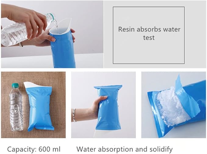 Portable Urine Disposable Bags Diapers for Traveling Emergency Outdoor Car Traffic Camp
