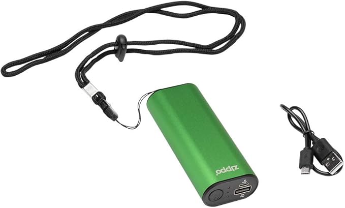 Zippo Silver HeatBank 6 Rechargeable Hand Warmer