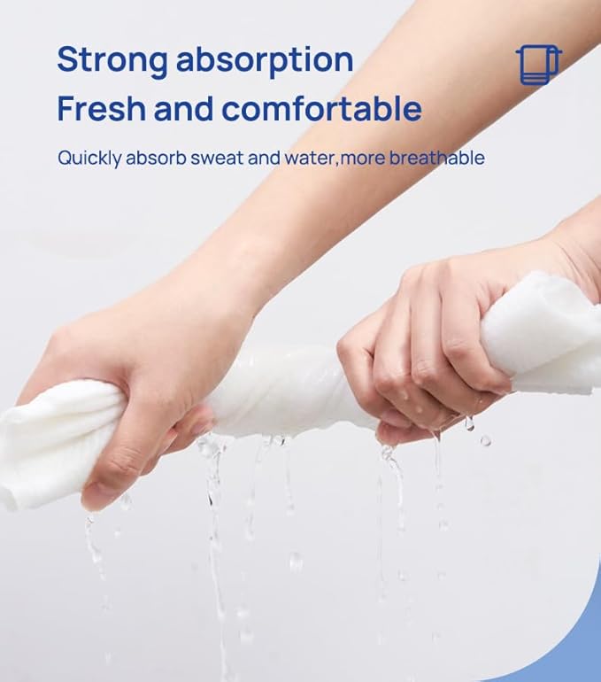Sports Towel Portable Sweat Towel for Camping Travel Sports Hotel Hiking and Other Outdoor Activities (4 Packs of 8)