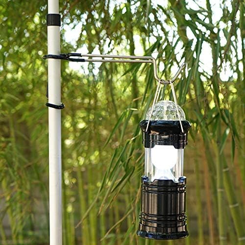 Sutekus Camping Hook Hanger Tent Accessories Multifunction Camping Lantern Hook Non-Slip Lamp Hanger 2Pack