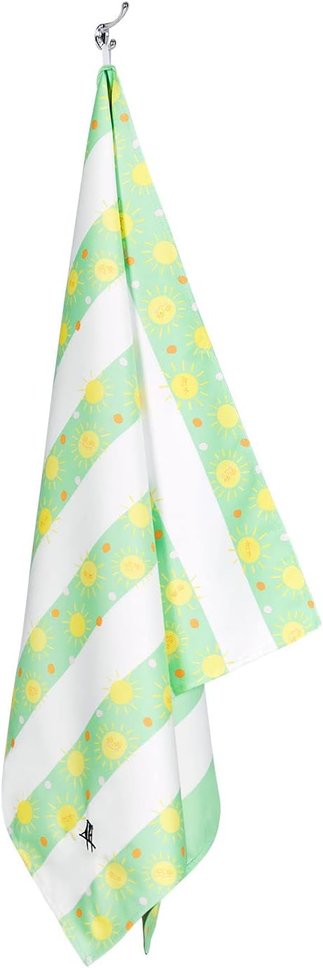 Dock & Bay Quick Drying Towel - for Sports, Gym, Travel, Yoga, Camping, Swimming - Super Absorbent, Compact, Lightweight - 100% Recycled Materials - Includes Bag - Variable Sizes