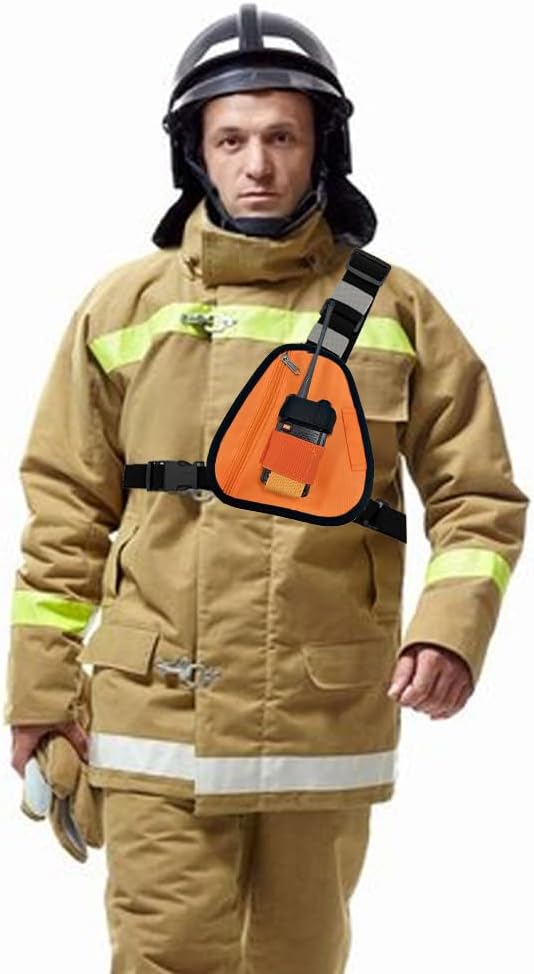 Universal Radio chest harness Tactical Vest Nylon military Vest Walkie Talkie chest rig Pack Pouch Holster for Baofeng Motorola Two Way Radio Bag