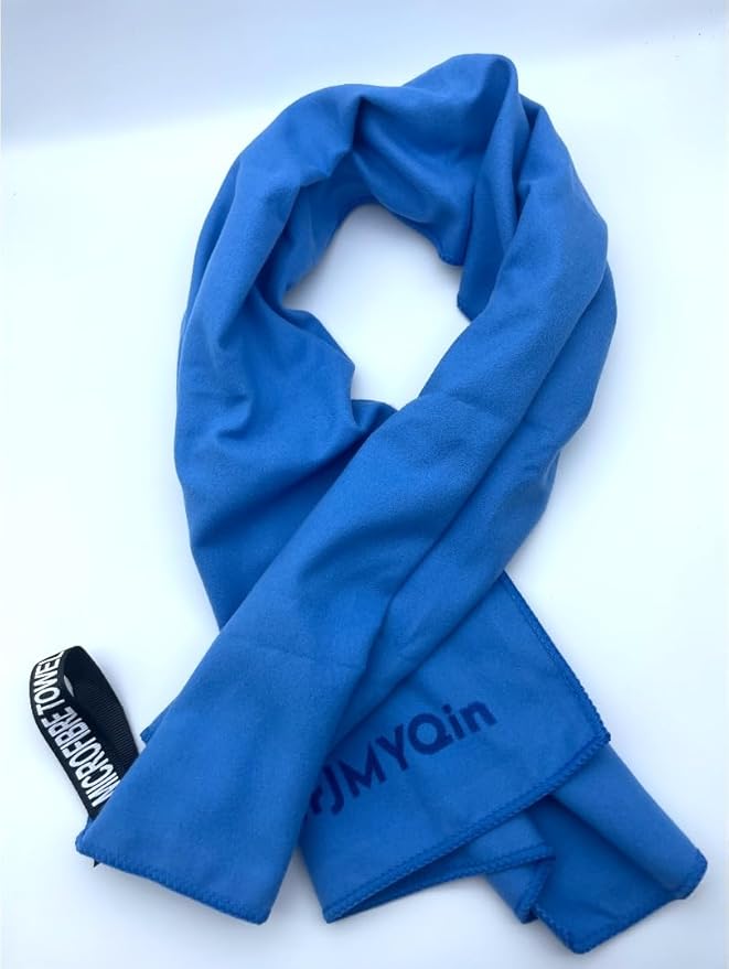 Quick-Drying Towels, 3 Colors, Large Microfiber Cleaning Cloth (blue)