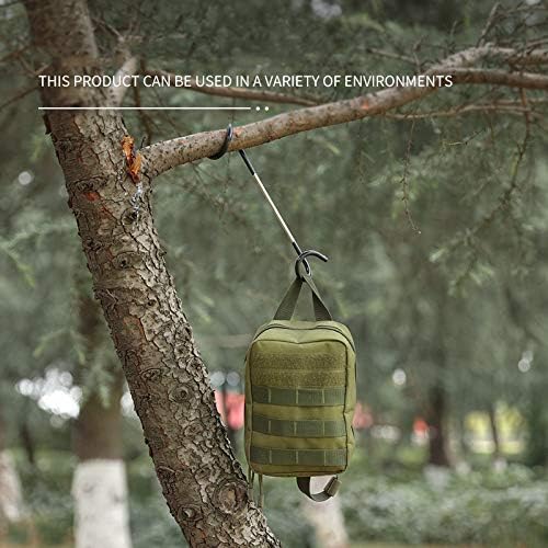 Z metnal Icasa Camping Hook Hanger, 2 Set of Multi-Purpose Camping Light/Lamp Hook, Outdoor Equipment,Strong Hanger for Camping, Travel; Adventure Tool; Sports Accessory; Organizing Gadget