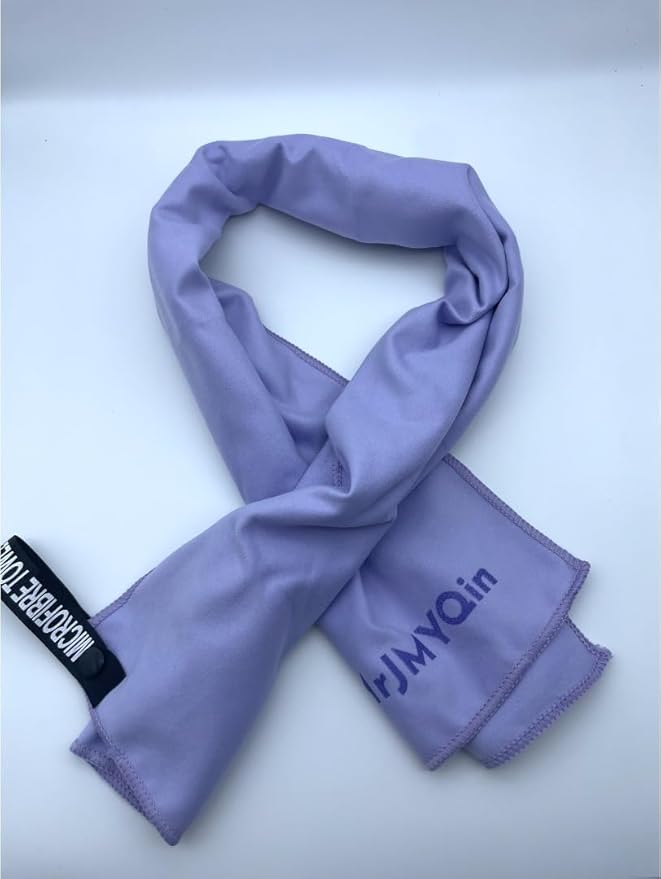 Quick-Drying Towels, 3 Colors, Large Microfiber Cleaning Cloth (purple)