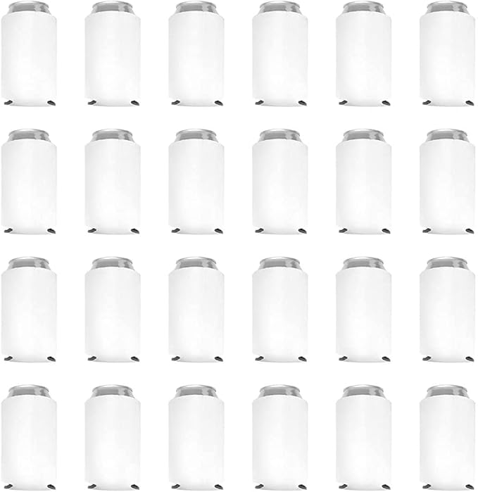 Can Cooler Sleeves Blank Poly Foam