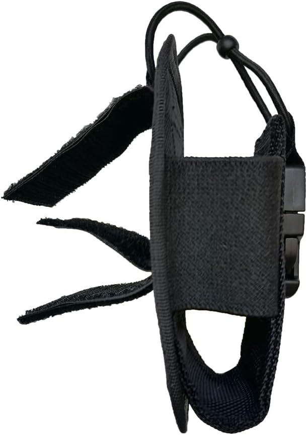 Two Way Radio Universal Tactical Holder Cases for GPS Photo uv-5r/88a/888s/md-390/GA-2S/BF-F8+/H777/UV82HP.Radios Pouch Bag for Two Way walkie talkie Adjustable Storage., Black