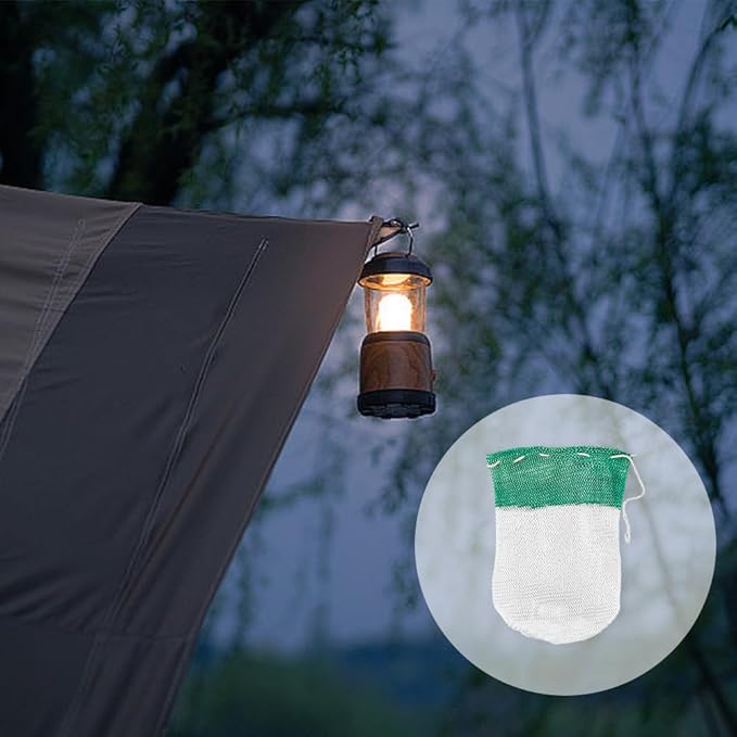 SUPERFINDINGS 60Pcs Camping Lanterns Mantles U Shape Mantles for Fueled Camping Lanterns Propane Lanterns Mantles Lantern Covers Mantles for Outdoor Camping Lantern