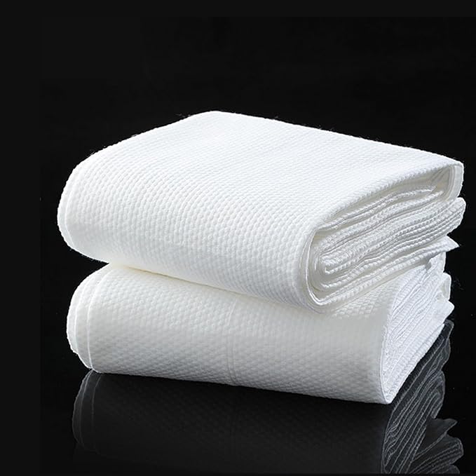 Large Compressed Towel Tablets Travel Disposable Reusable Bath Towel 55x27 inch for Swiming Travel Camping Hiking Beach Sports