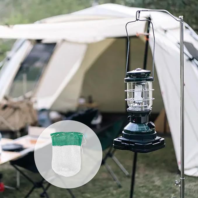 SUPERFINDINGS 60Pcs Camping Lanterns Mantles U Shape Mantles for Fueled Camping Lanterns Propane Lanterns Mantles Lantern Covers Mantles for Outdoor Camping Lantern