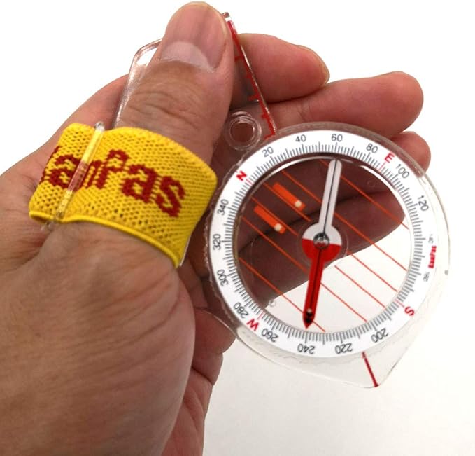 Elite Thumb Orienteering Compass Fast Neddle Setting for Outdoor Adventure Map Reading