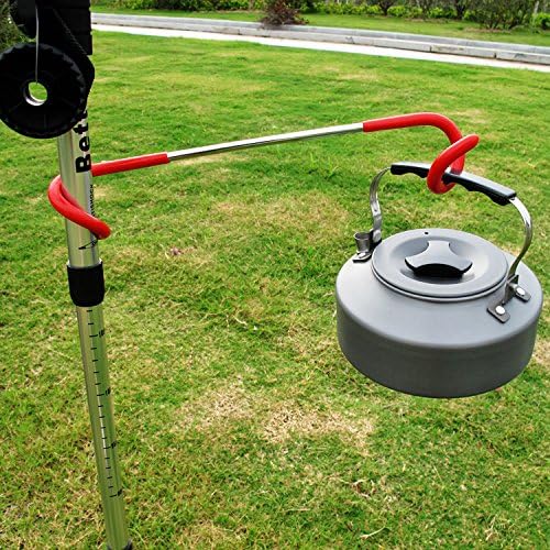 Z metnal Icasa Camping Hook Hanger, 2 Set of Multi-Purpose Camping Light/Lamp Hook, Outdoor Equipment,Strong Hanger for Camping, Travel; Adventure Tool; Sports Accessory; Organizing Gadget