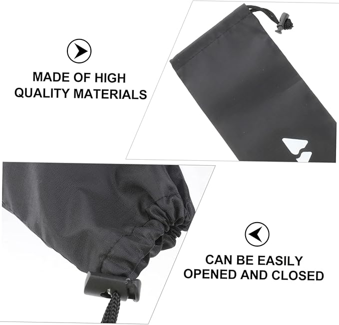 Toddmomy 2PCS Tent Pole Bag Fishing Rod Bag Tent Pole Storage Bag Outdoor Awning Portable Clothesline Hiking Poles Bag Pole Carry Bag Portable Storage Pouch Fishing Rod Pouch Camping Cane