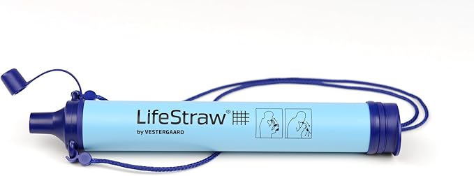LifeStraw Personal Water Purifier for Hiking, Camping, Travel, and Emergency Preparedness