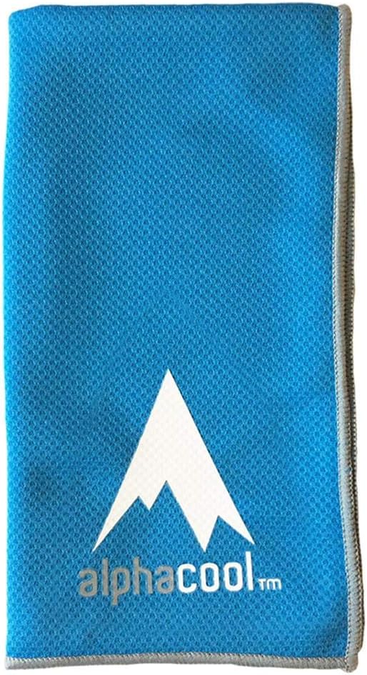 Mesh Instant Cooling Towel for Neck and Face, Cold Towel for Hot Weather, Sports, Gym, Camping, Travel Cool Blue