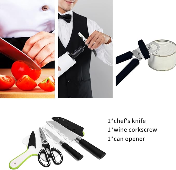 Camping Cooking Utensils Set - Camping Kitchen Equipment, Compact and Portable Camper Accessories, Perfect for Travel, Picnic, RV, Camping, BBQ, Party