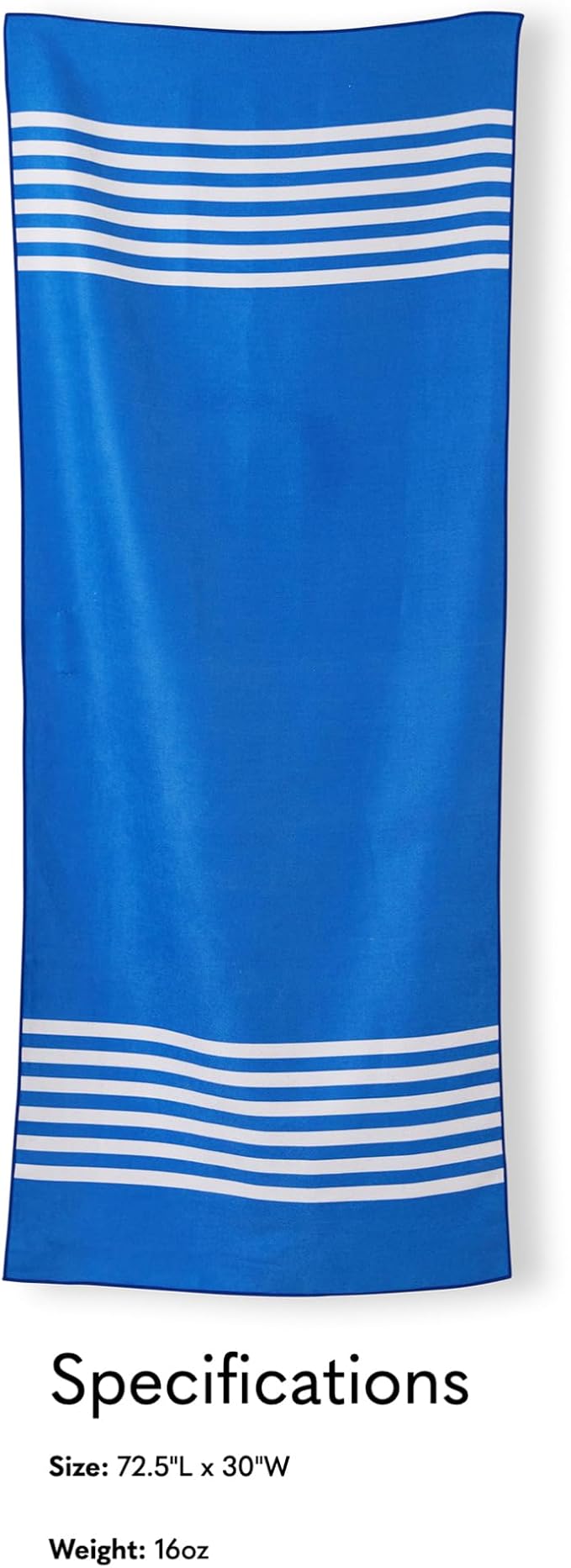 Nomadix Original Towel - Perfect for Beach, Pool, Travel, Camping, Yoga - Made with Recycled Materials - Super Absorbent - Sand Resistant - MCM Orange - 72.5x30