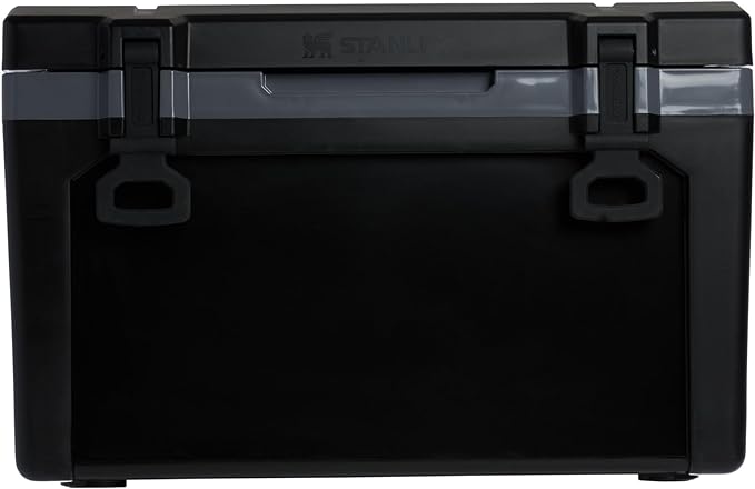 Stanley Adventure Outdoor Cooler 50 qt | Heavy Duty Outdoor Camping Cooler with Easy Carry Side Handles | 6 Days Cooling Ice Chest for 82 Cans | Flat Top Doubles as Seat | BPA-Free | Black 2.0