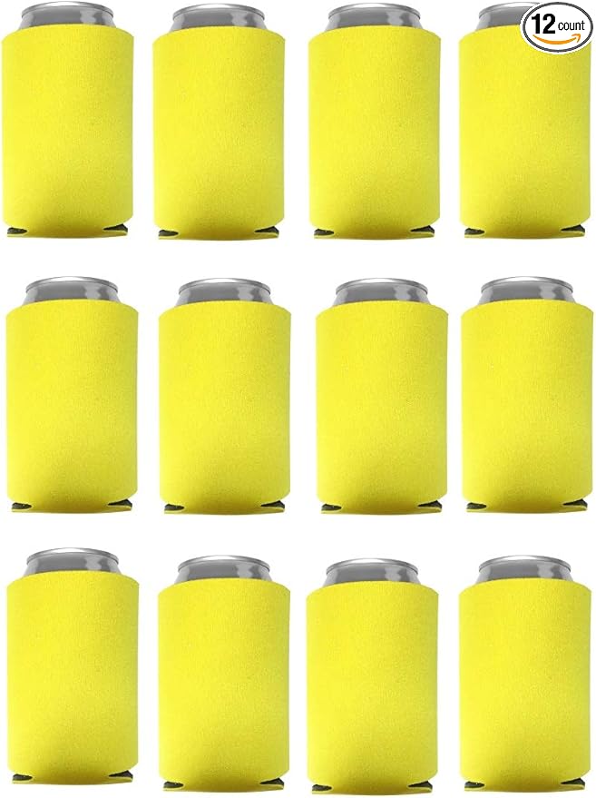 Can Cooler Sleeves Blank Poly Foam