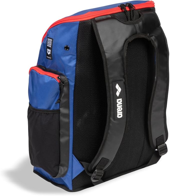ARENA Spiky III Backpack 45 USA Swimming Athlete Sports Gym Rucksack Large Training Gear Equipment Swim Bag for Men and Women, 45 Liters, US Team