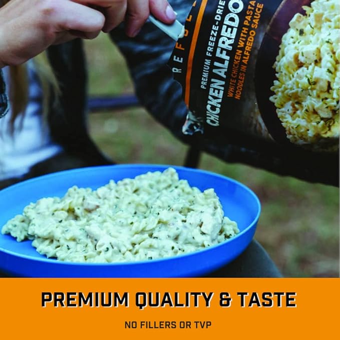 Peak Refuel Beef Stroganoff | Freeze Dried Backpacking and Camping Food | Amazing Taste | High Protein | Real Meat | Quick Prep Meals