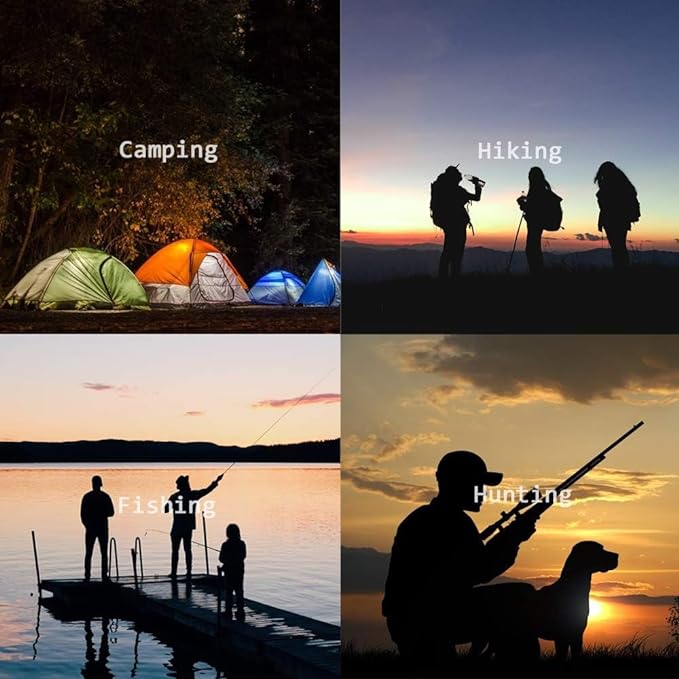 Military Grade High Lumen Flashlight Tactical LED Torch Flash Light Zoomable with 5 Light Modes,2-Pack
