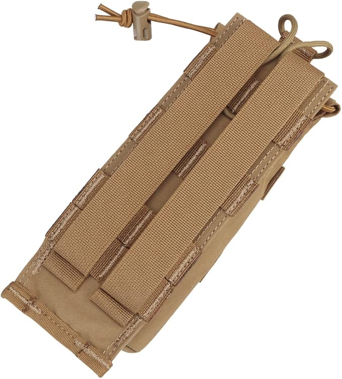 Tactical Radio Holster Duty Belt Walkie Talkie Pouch Mode of Eversion MOLLE Radio Pouch for Vest,Compatible PRC 152 148 Mainstream Military intercom Models
