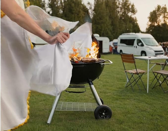 Fire Blanket,Emergency Fire Blanket for Home and Kitchen, Fiberglass Fire Extinguisher Blanket for Camping, Cars, 0ffices, Warehouses, Schools,Grill, Fireplaces (1)