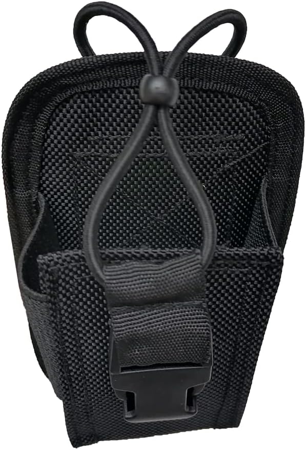 Two Way Radio Universal Tactical Holder Cases for GPS Photo uv-5r/88a/888s/md-390/GA-2S/BF-F8+/H777/UV82HP.Radios Pouch Bag for Two Way walkie talkie Adjustable Storage., Black