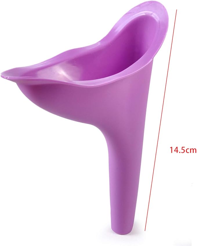 Female Urination Device,Travel Camping Outdoor Standing Pee Reusable Urinal Women Funnel Portable Urine Urinary(4 Pcs )