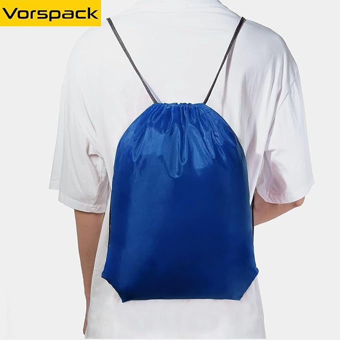Vorspack Drawstring Backpack 100 Pieces for Party Gym Sport Trip