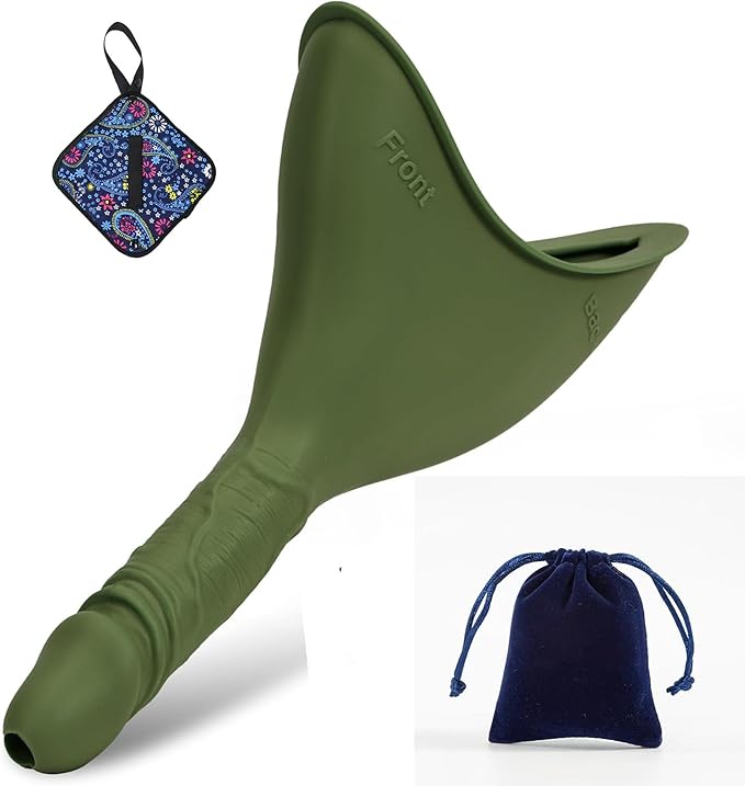 Female Urinal Pee Cloth Set, Portable Female Urination Device, Pee Funnel for Female