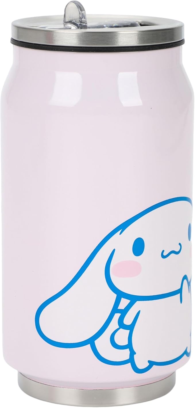 Bioworld Cinnamoroll 10 Oz Stainless Steel Travel Soda Can