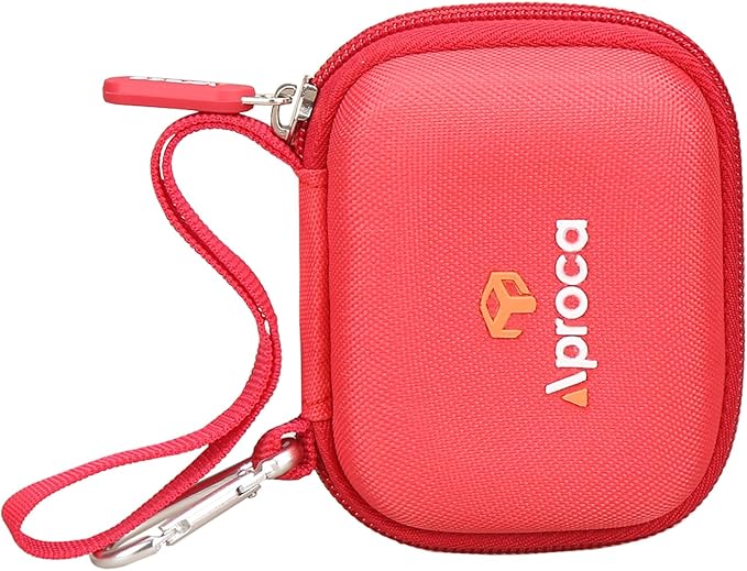 Aproca Red Portable Hard Storage Case, for Black Diamond Equipment Spot 400 / Storm 400 / Spot 400-R/Storm 500-R Headlamp