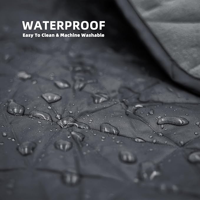 Outdoor Waterproof Blanket, Foldable Fleece Stadium Blanket for Outdoor Sports Event,Camping,Concerts, Car,Pet,Picnics -Windproof, Wearable,Machine Washable 80"x58"