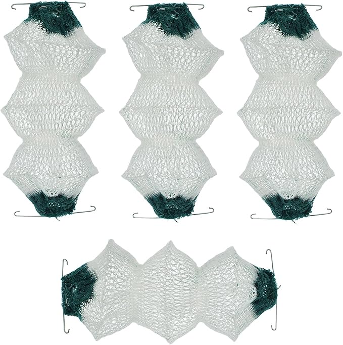 MAXLOOP 10PCS Gas Lantern Mantles 3-Layer Gas Lantern Mantles Propane Lantern Mantles with 2 Install Clips Gas Lantern Covers Accordion Shape Mantles for Lantern