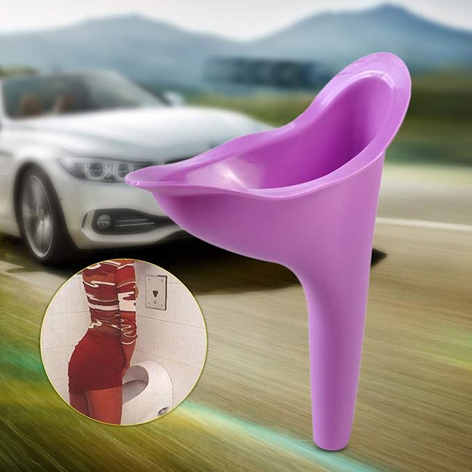 Female Urination Device,Travel Camping Outdoor Standing Pee Reusable Urinal Women Funnel Portable Urine Urinary(4 Pcs )