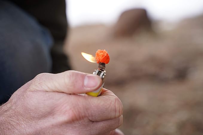 Phone Skope Pyro Putty Fire Starter Single Use 20 or 50 ct Foil Packs | for One Use & Avoids The Sticky Mess | Tear, Separate, Ignite