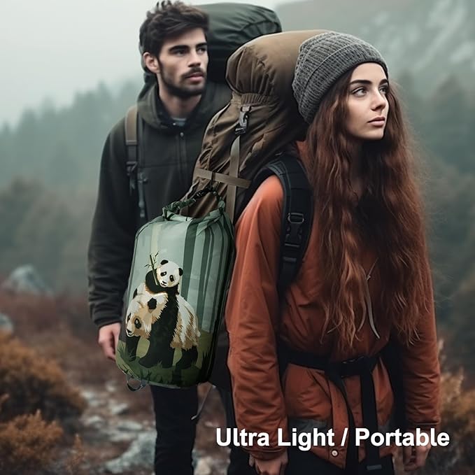 Outdoor Camping Blanket with Sherpa Lining, Extra Warm Thick Camp Blankets & Puffy Ultralight Soft Poncho DWR Camping Quilt for Cold Weather, Adventure,Sleeping,Backpacking 78"x 56"