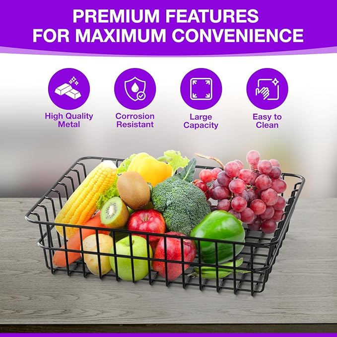 2-Pack Cooler Basket for RTIC 52 & 72 Qt Ultra-Light Coolers – Double Cooler Rack for Double Storage & Heavy-Duty Wire Organizer Will Not Fit for RTIC 32 Coolers