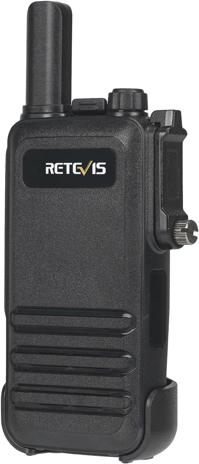 Retevis RB47 Waterproof Walkie Talkies for Adults,Easy Pairing,Rugged Two Way Radio,Hands Free,SOS Alarm,Rechargeable 2 Way Radio for Camping (1 Pack)